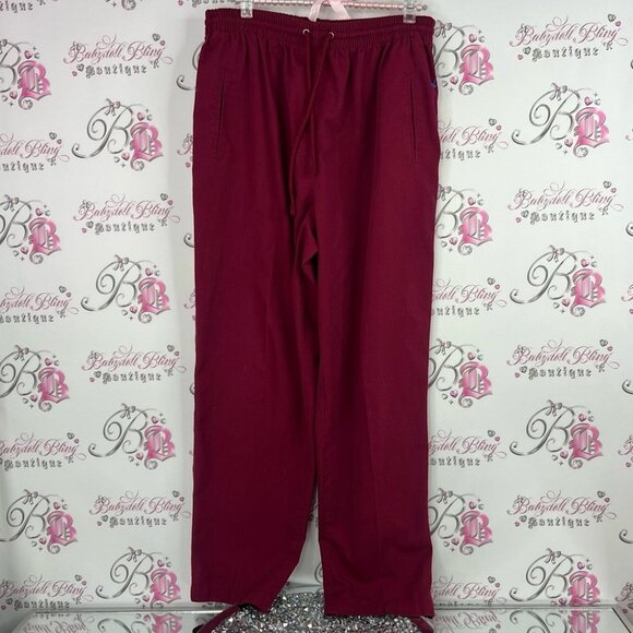 Specialty collection Burgundy Pants vintage flare leg - Picture 1 of 6